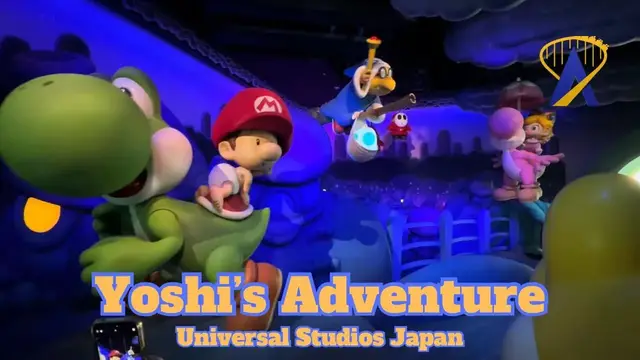 'Video thumbnail for Yoshi's Adventure From Universal Studios Japan'