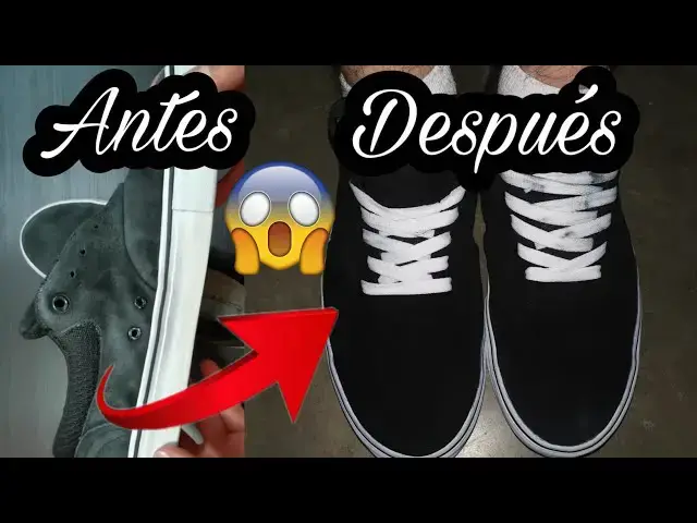 'Video thumbnail for Restaurando SNEAKERS José Vélez con 1$ 💸🤑'