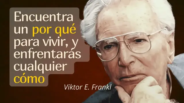 'Video thumbnail for El propósito de vida: Lecciones de "El hombre en busca de sentido"  de Viktor Frankl'