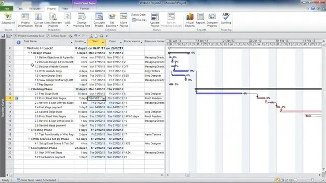 'Video thumbnail for Using Task Constraints in MS Project'