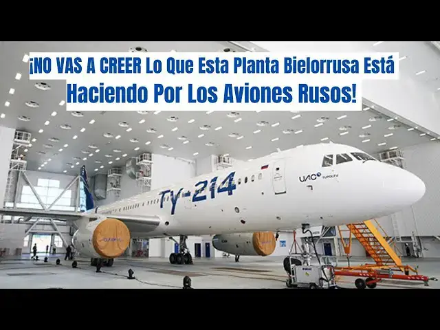 'Video thumbnail for MC-21 y Tu-214 - Planta de Aviación Civil de Minsk No. 407 - Gigante de la Aviación Bielorrusa'