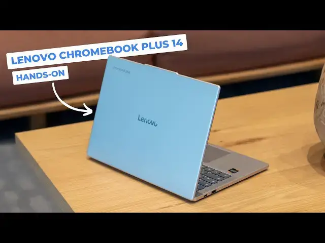 'Video thumbnail for Lenovo Chromebook Plus 14" Hands-On & First Impressions'