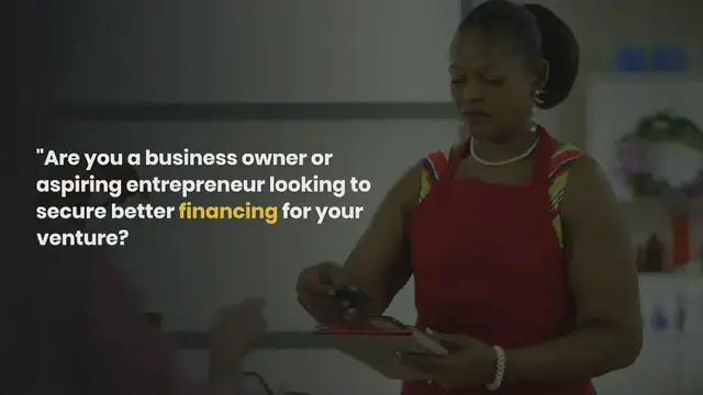 'Video thumbnail for How to Boost Your Credit Score to Qualify for Better Business Loans'