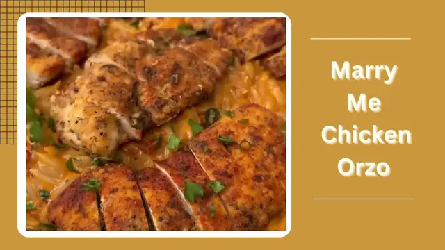 'Video thumbnail for Marry Me Chicken Orzo '