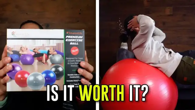 'Video thumbnail for What To Expect With The  SmarterLife Workout Exercise Ball.'