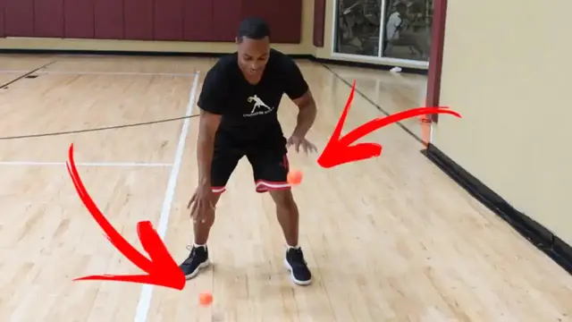 'Video thumbnail for law nation sports: basketball dribbling drills for guards with tennis balls'