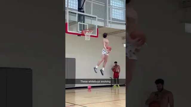 'Video thumbnail for (357) insane basketball dunk skills'