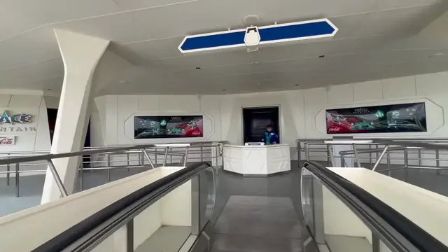 'Video thumbnail for Space Mountain's Final Closing and Full Queue Tour at Tokyo Disneyland'
