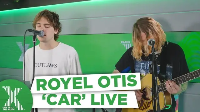 'Video thumbnail for Royel Otis - Car | Radio X Acoustic Live Session'