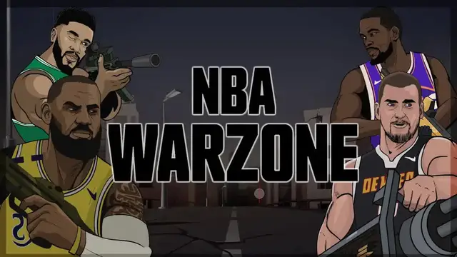 'Video thumbnail for heatcheck: nba warzone! celtics vs the league'