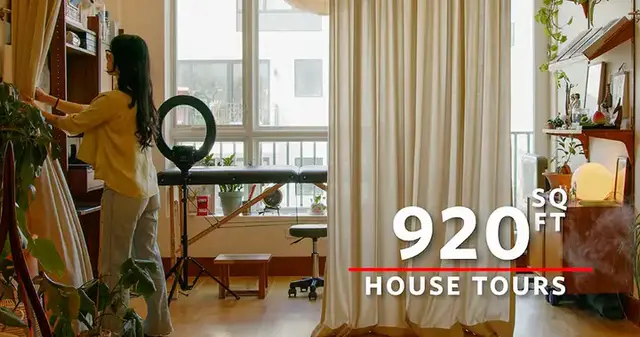 'Video thumbnail for House Tour: See Inside a 900-Square-Foot New-Build Brooklyn Condo'