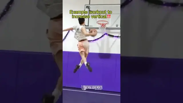'Video thumbnail for (357) pro dunker leg day workout to increase vertical jump'