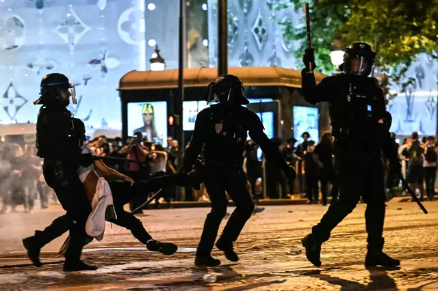 'Video thumbnail for PSG victory sparks deadly Paris riots'