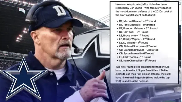 'Video thumbnail for law nation sports: dan quinn's defensive secret sauce? cowboys, nfl draft & strategy'