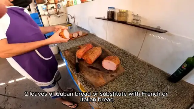 'Video thumbnail for Cuban Sandwich recipe'