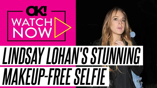 'Video thumbnail for Au Naturel! Lindsay Lohan Goes Makeup-Free in Stunning Selfie After Denying Face Lift Rumors'