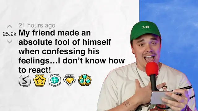 'Video thumbnail for My friend made an absolute fool of himself when confessing his feelings…I don’t know how to react!  | Reddit Stories'