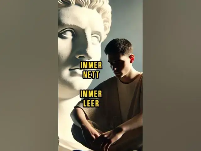 'Video thumbnail for Warum du dich verlierst, wenn du immer freundlich bist  #stoizismus'