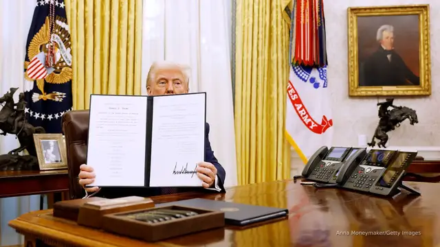 'Video thumbnail for Democrats say Trump pardons keep victims from collecting restitution'