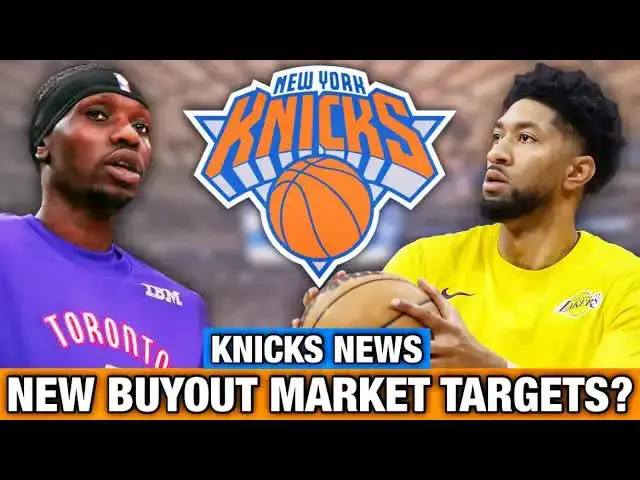 'Video thumbnail for KNICKS Buyout Options: Christian Wood, Chris Boucher & More! | NY Knicks News'