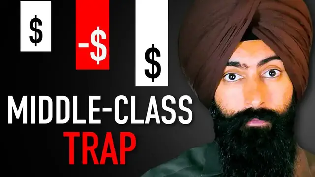 'Video thumbnail for minority mindset: understanding the middle-class trap: breaking free through investing & financial education'