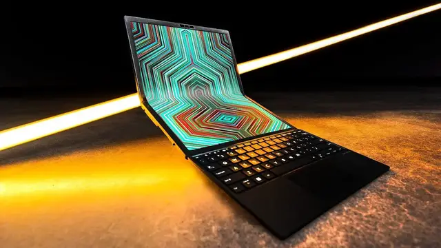 'Video thumbnail for This New FOLDING Laptop Will Bend Your Mind...'
