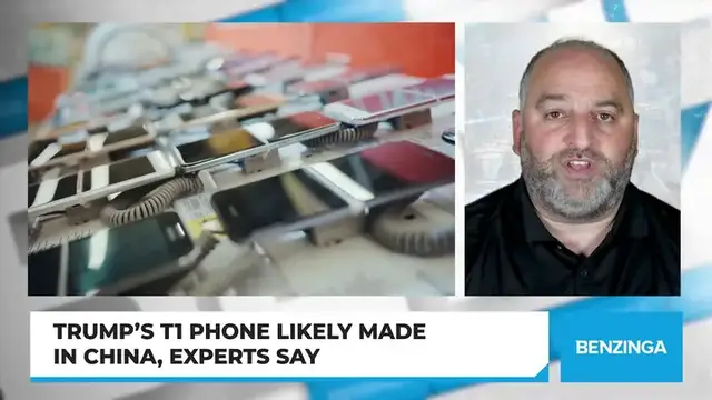 'Video thumbnail for Trump’s T1 Phone Likely Made In China, Experts Say'
