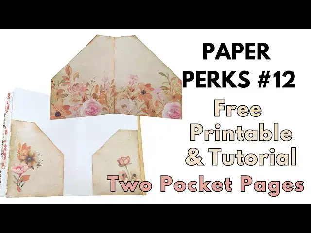'Video thumbnail for Paper Perks #12 - Two Pocket Pages'
