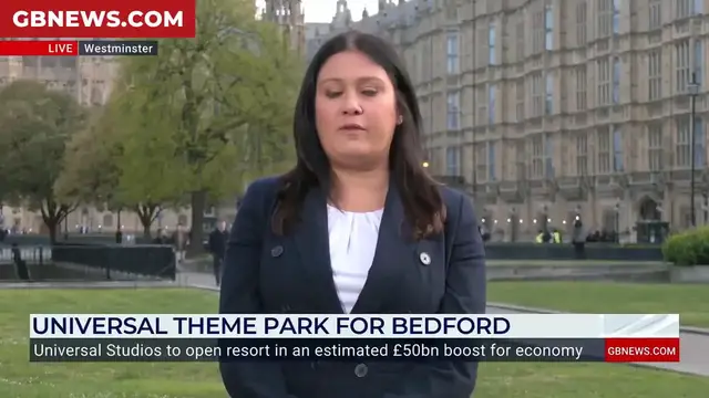 'Video thumbnail for UK's new Universal theme park will bring '8.5 million visitors to the UK', Nandy claims'