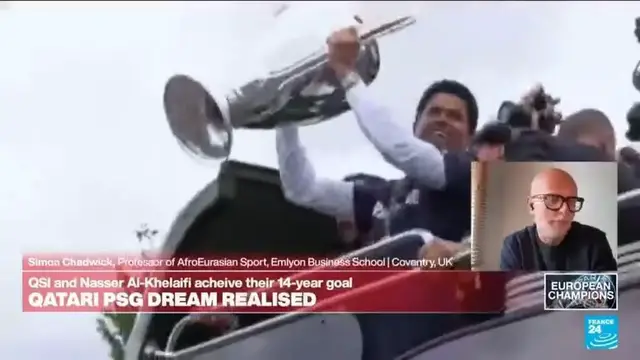 'Video thumbnail for Qatari PSG dream come true explains our guest Simon Chadwick'