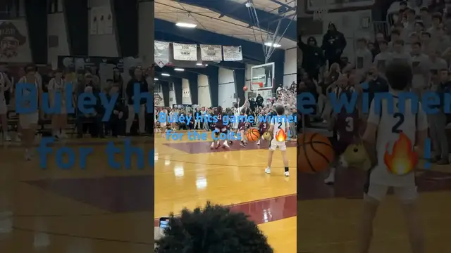 'Video thumbnail for Tie Game! High School Basketball Final Moments'