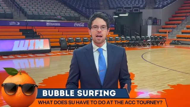 'Video thumbnail for What Does Syracuse Need to Do in the ACC Tournament?'
