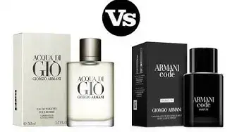 'Video thumbnail for Comparison of Armani Code Parfum and Acqua Di Gio'