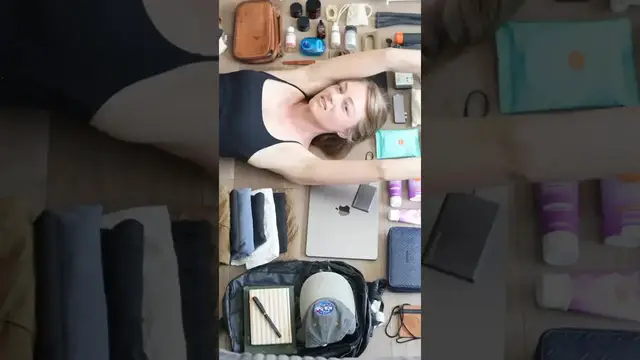 'Video thumbnail for Packing Cubes: 2 Months of Clothes in a Carry-on Backpack'