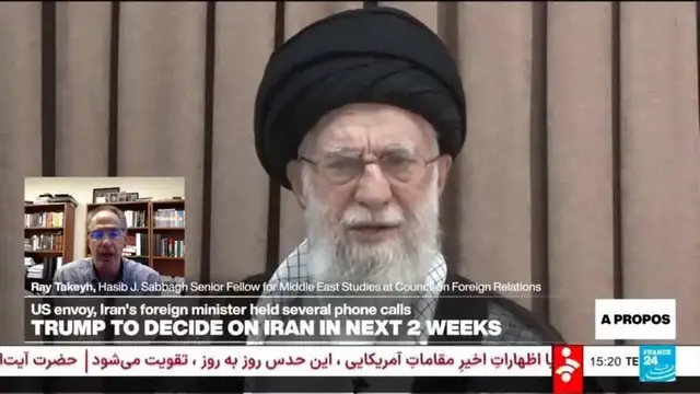 'Video thumbnail for Iran has just finished losing a war and is not in a position to dictate terms, analyst says'