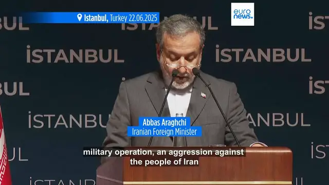 'Video thumbnail for 'There is no red line that they have not crossed' - Iran's foreign minister'