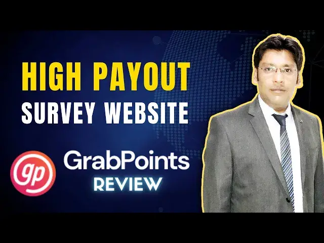 'Video thumbnail for Best and High Payout Survey Site - GrabPoints Review in Hindi'