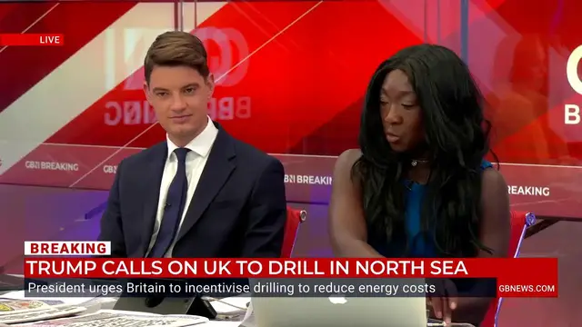 'Video thumbnail for Drilling in the North Sea would be 'an answer to energy dependency', Trimble claims'