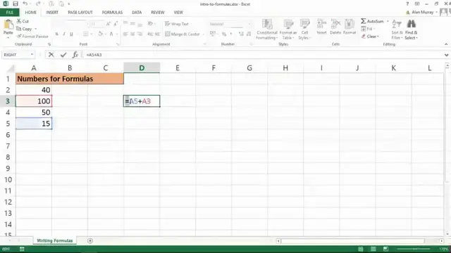 'Video thumbnail for Learn Excel Formulas Part 1: Excel Formula Basics for the Absolute Beginner'