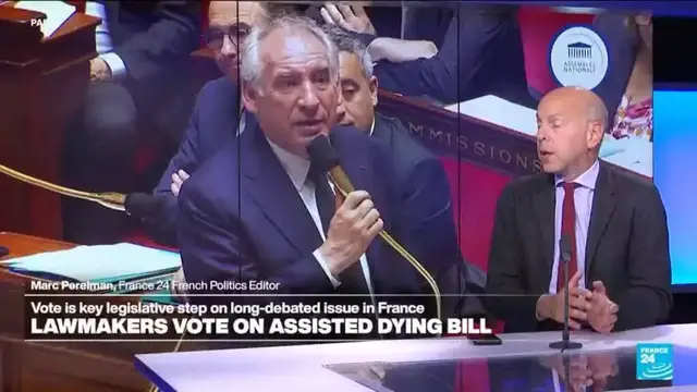 'Video thumbnail for How is the assisted dying bill dividing the political establishment in France?'
