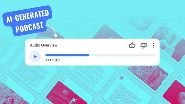 'Video thumbnail for NotebookLM - Audio Overview Demo'