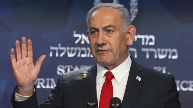 'Video thumbnail for Netanyahu claims 'historic' victory over Iran as fragile ceasefire holds'