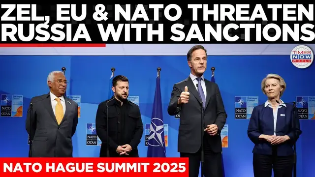 'Video thumbnail for EU Drops “Biting” 18th Sanctions on Russia at Hague Summit, €35 Billion Aid Boost for Ukraine'