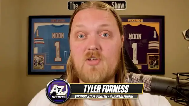 'Video thumbnail for Hot Take: Justin Jefferson passes Randy Moss in Vikings receiving yards'