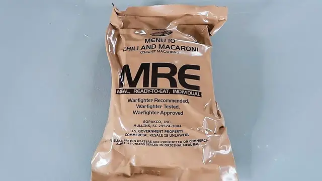 'Video thumbnail for Tasting 2024 US Military MRE Menu NO 10 (Meal Ready to Eat)'