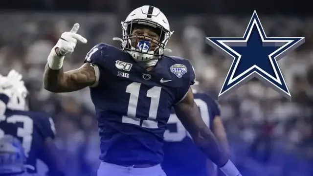 'Video thumbnail for law nation sports: micah parsons discusses dallas cowboys draft, off-field concerns, and number 11'