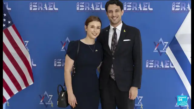 'Video thumbnail for Suspect in Israeli embassy shooting charged with murder'