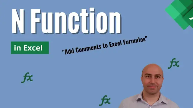 'Video thumbnail for N Function in Excel | Two Practical Examples'