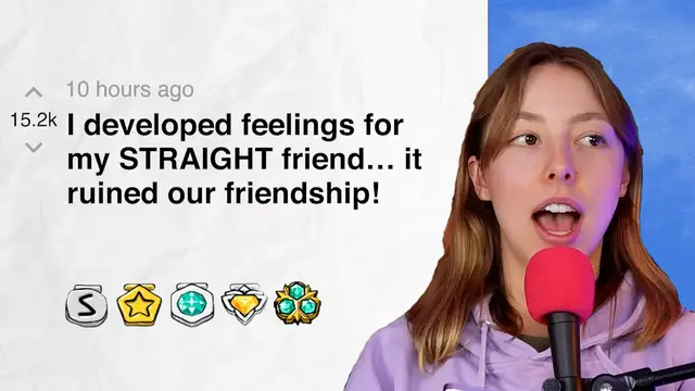 'Video thumbnail for I developed feelings for my STRAIGHT friend… it ruined our friendship! - r/relationship_advice | Reddit Stories'