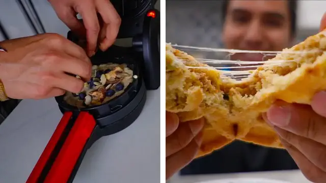 'Video thumbnail for Presto Waffle Stuffler Full Review And Taste Test'
